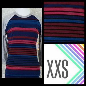 LulaRoe Randy Raglan Shirt